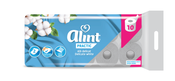 Alint Practic Delicate White toalettpapír